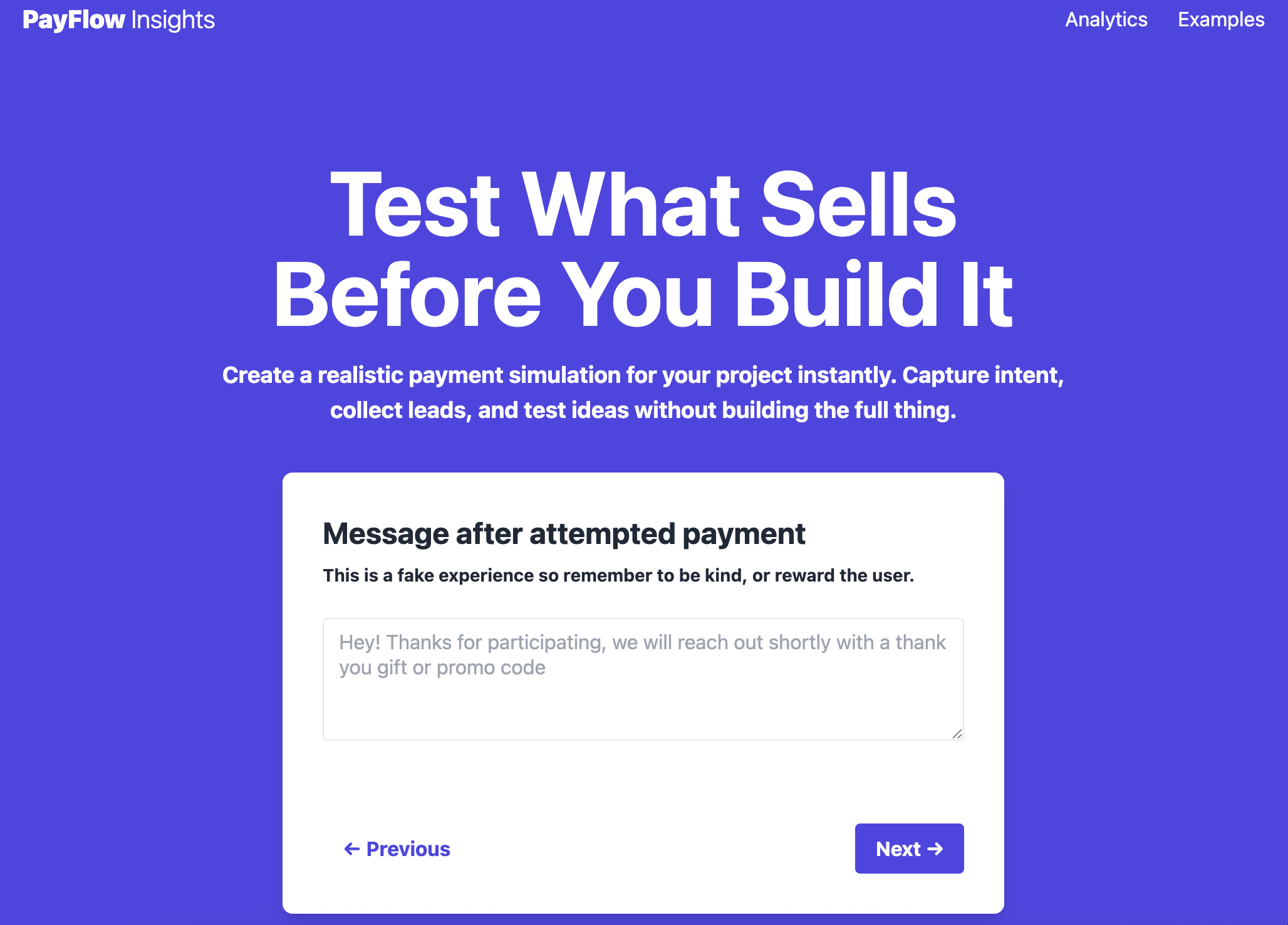Payflow Insights